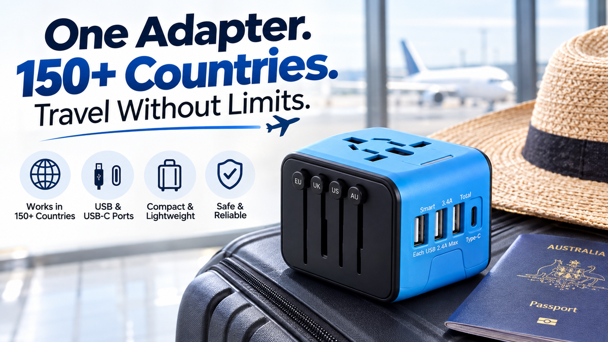 Australia to Europe, USA, Japan & UK Plug Adapter: One Guide, One Adapter, Every Country