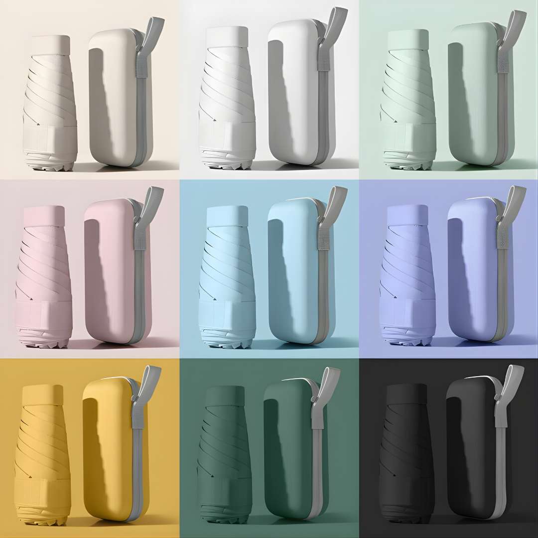 Simplify Australia portable travel umbrella with waterproof case