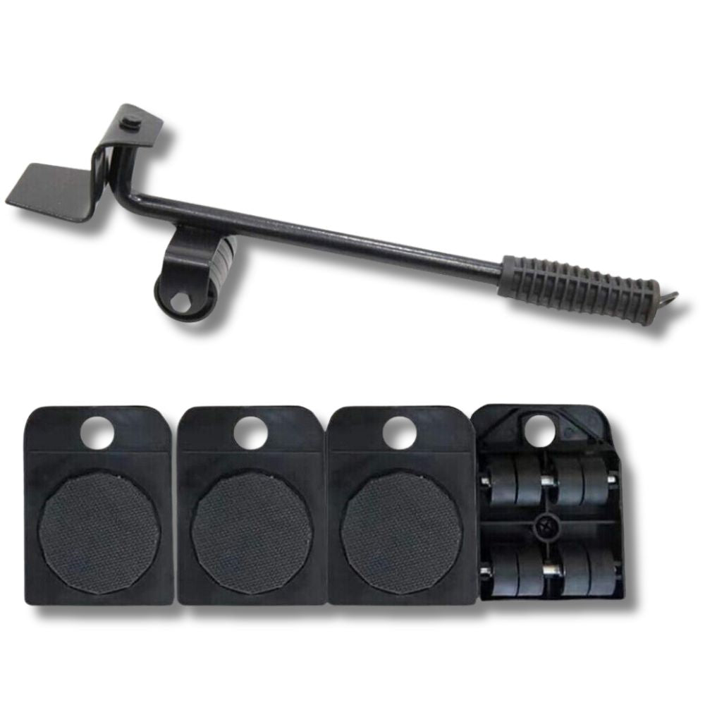 Homeowner using ProLift to move large couch without help