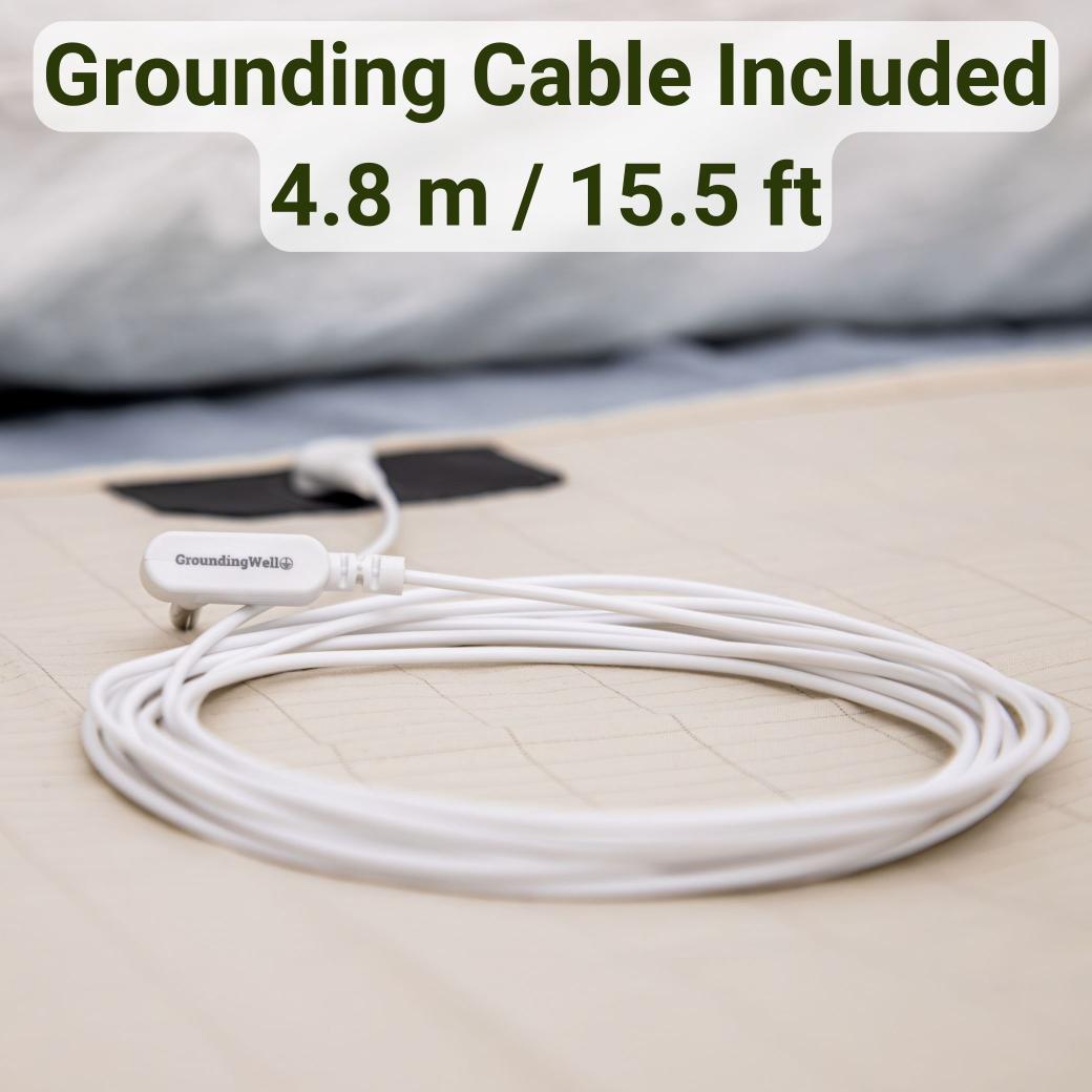 Premium cotton grounding sheet fitting all mattress sizes