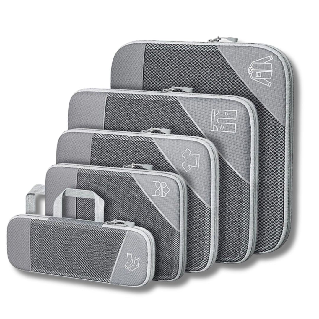 Simplify Australia luggage organiser cubes saving 60 percent suitcase space