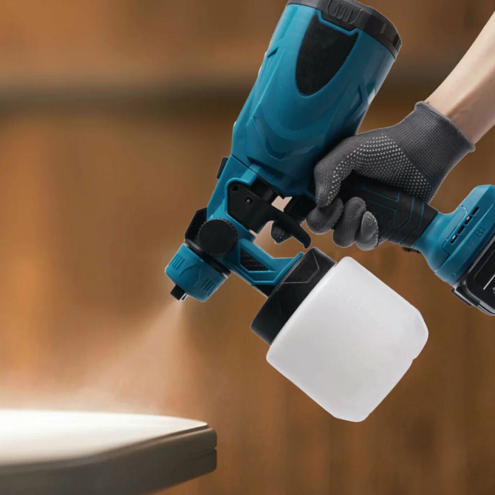Pro-level cordless paint sprayer for ceilings