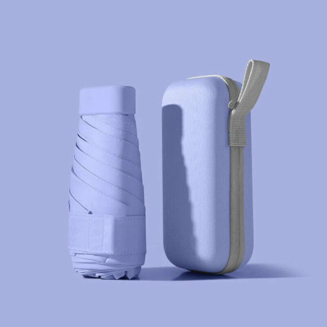 Slim compact umbrella ideal for travel and commuting