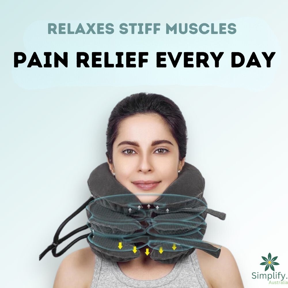 Cervical neck support collar for compressed disc relief