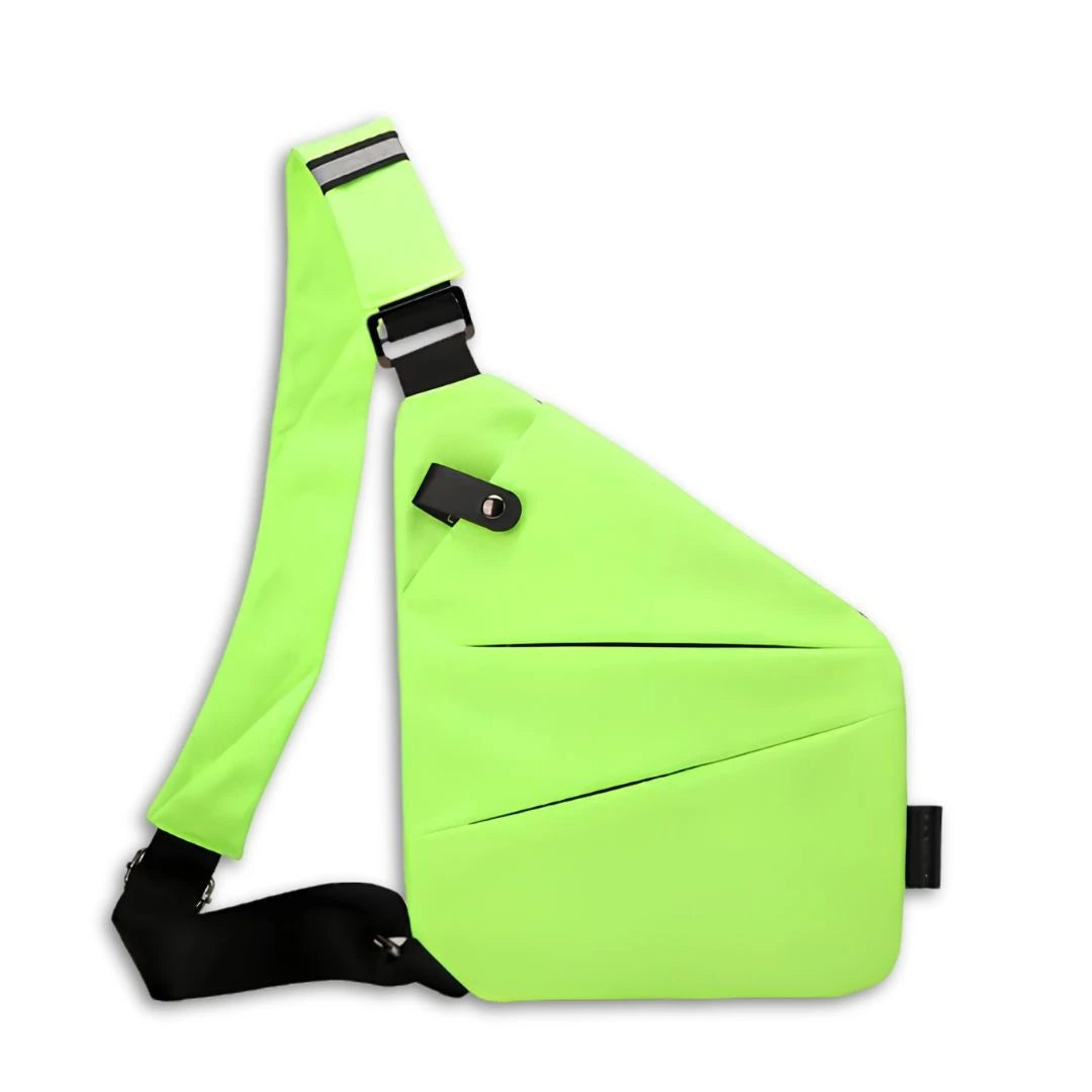Anti pickpocket crossbody bag with smart layout for quick access essentials