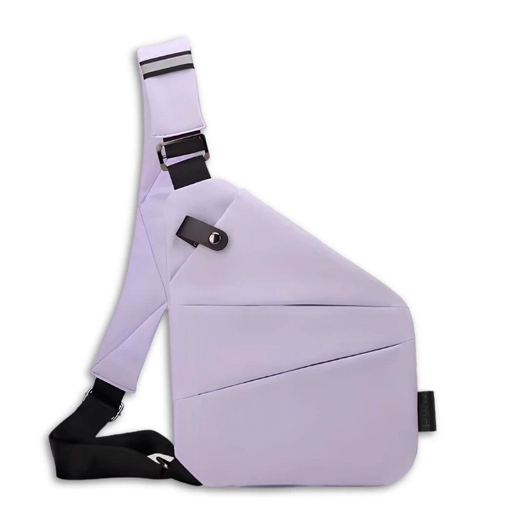 Anti theft crossbody bag for solo female travellers exploring new cities