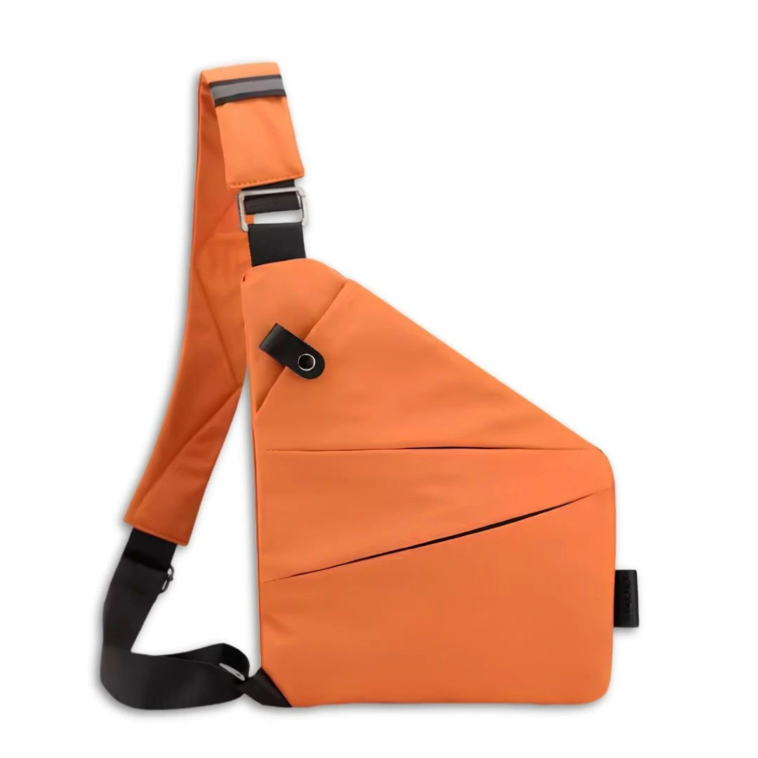 Comfortable crossbody sling bag for all day wear on city tours