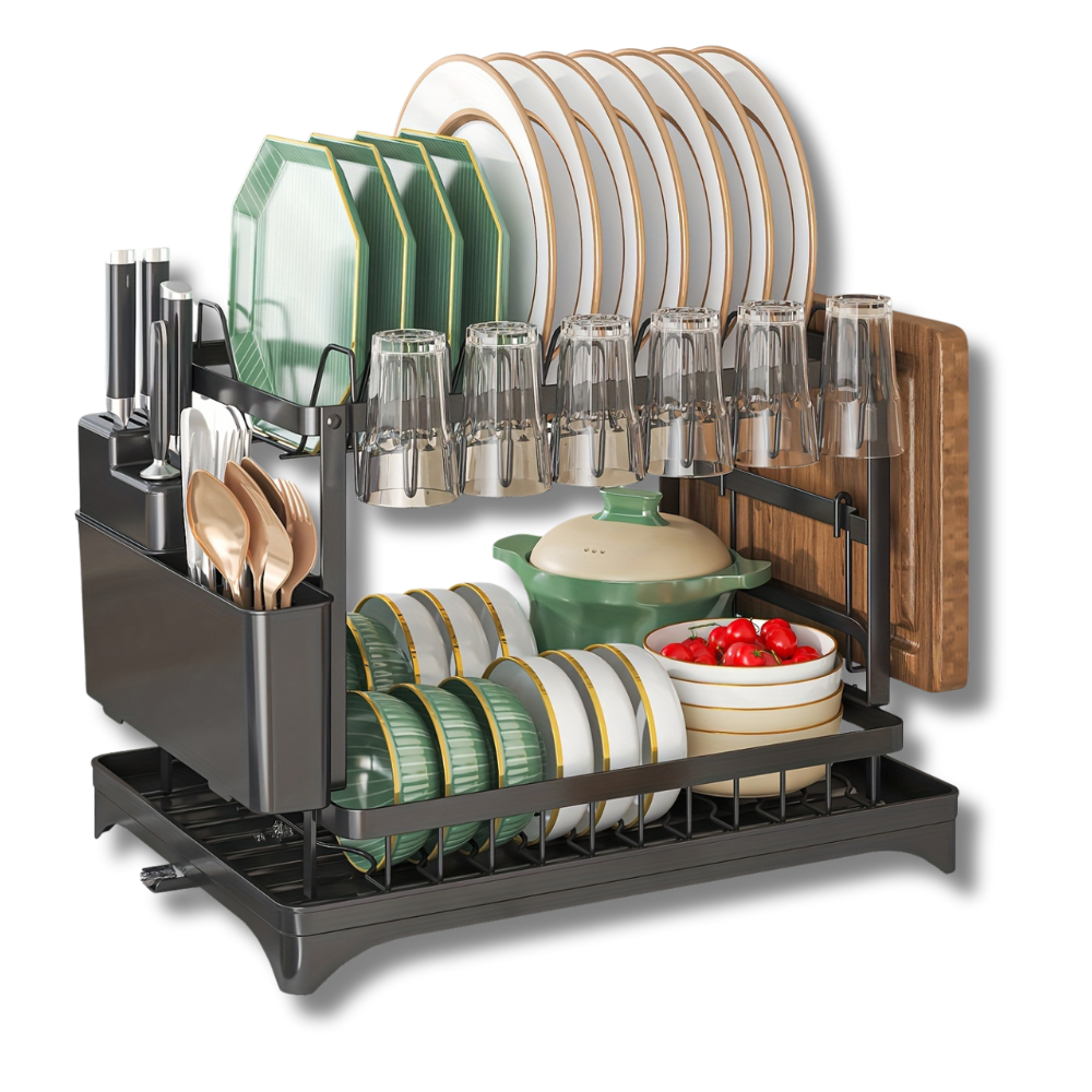 TidyTier Kitchen Dish Rack - Simplify. Australia