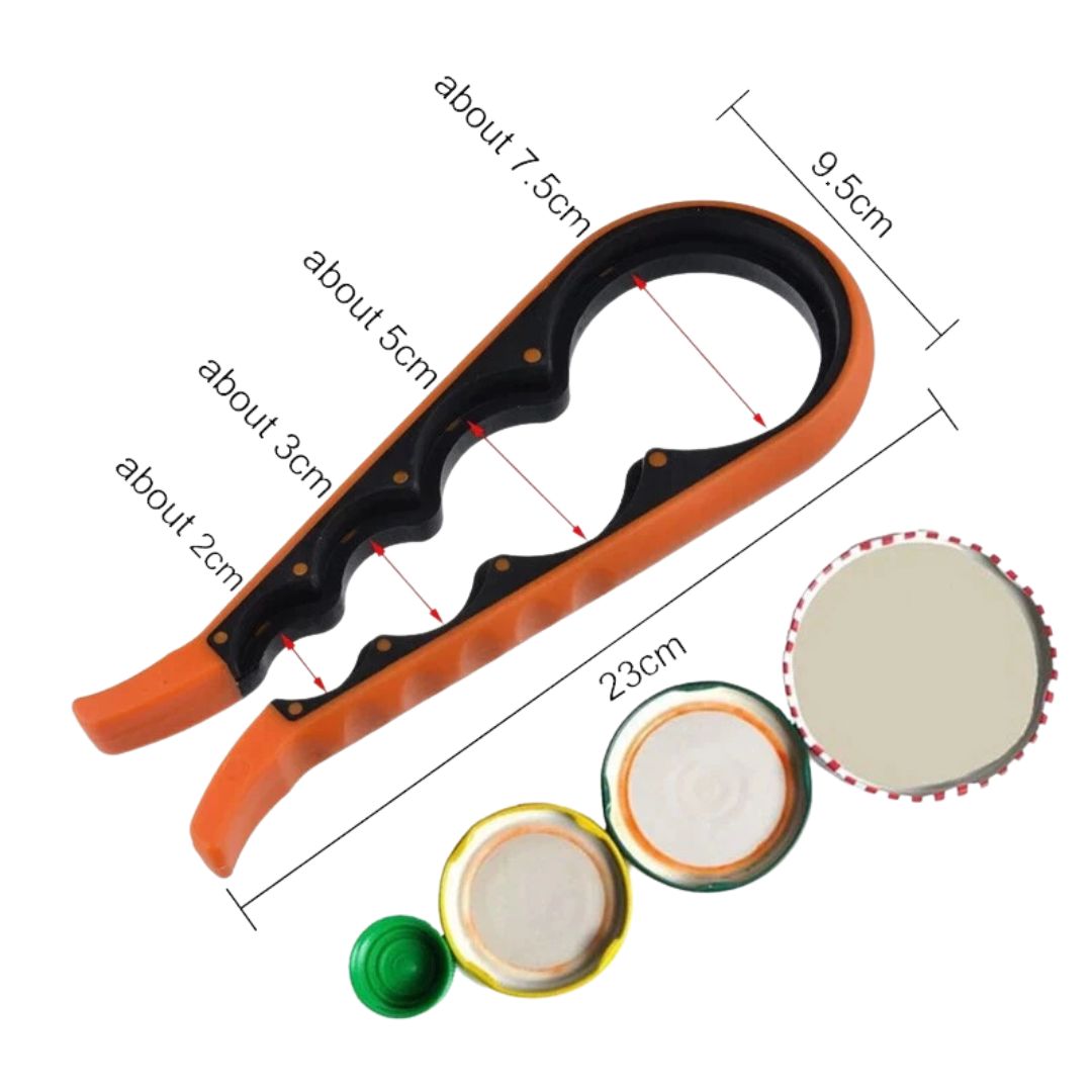 Open tight jars easily with the ProGrip Universal Jar Opener
