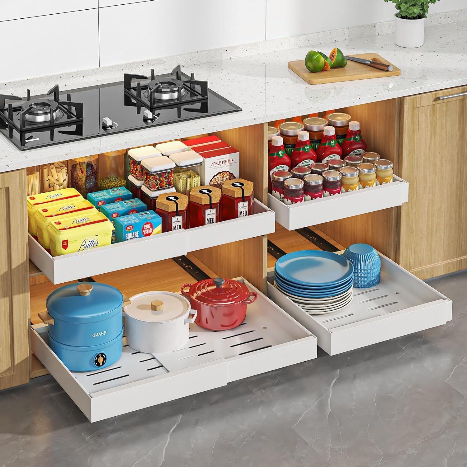 Simplify.™️ Expanding Pull-Out Organiser - Simplify. Australia