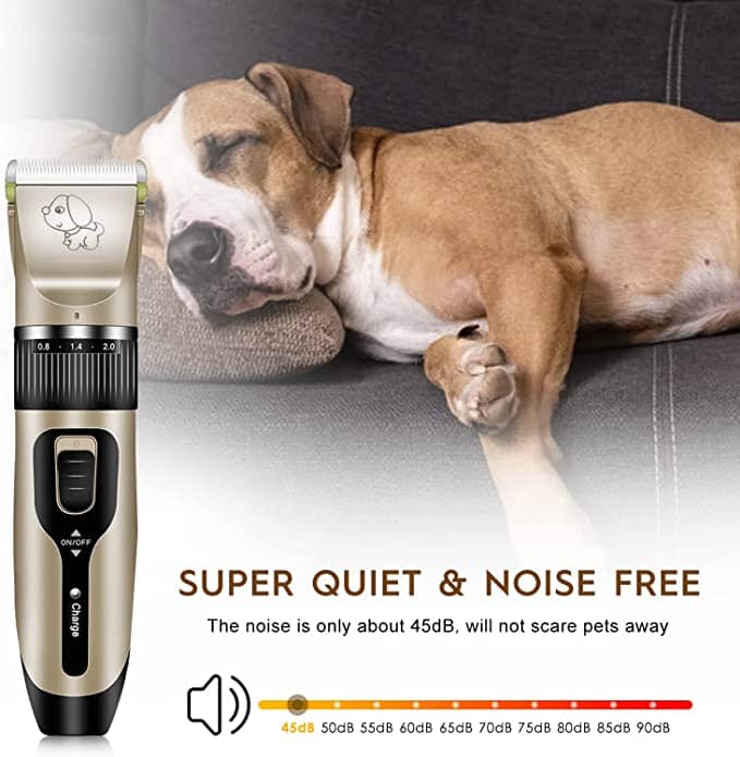 Gold Pet Grooming Kit for Home Use