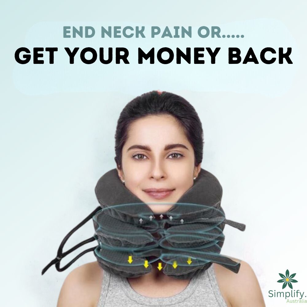 Inflatable 3-layer design providing customised neck support

