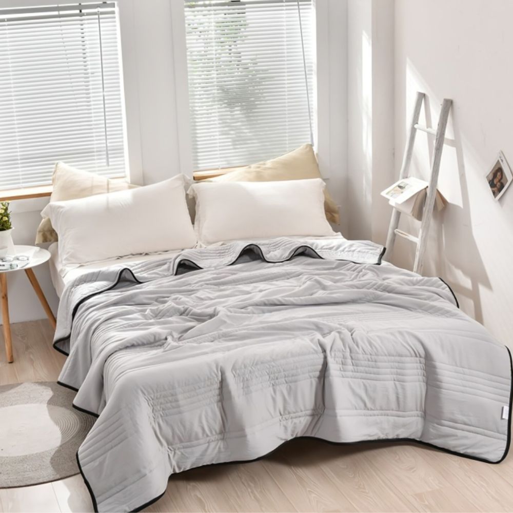 machine washable cooling comforter
