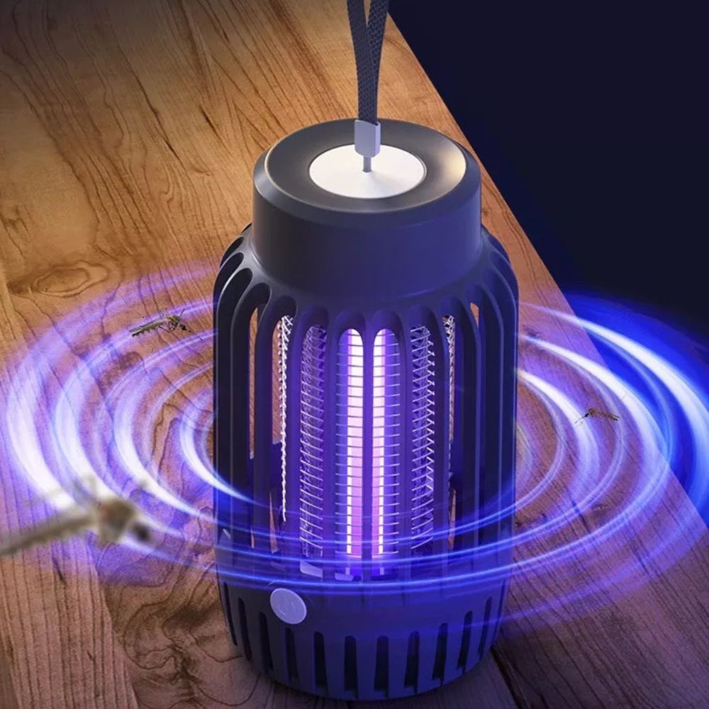 USB Rechargeable Mosquito Killer Lamp for Indoor & Outdoor Use

