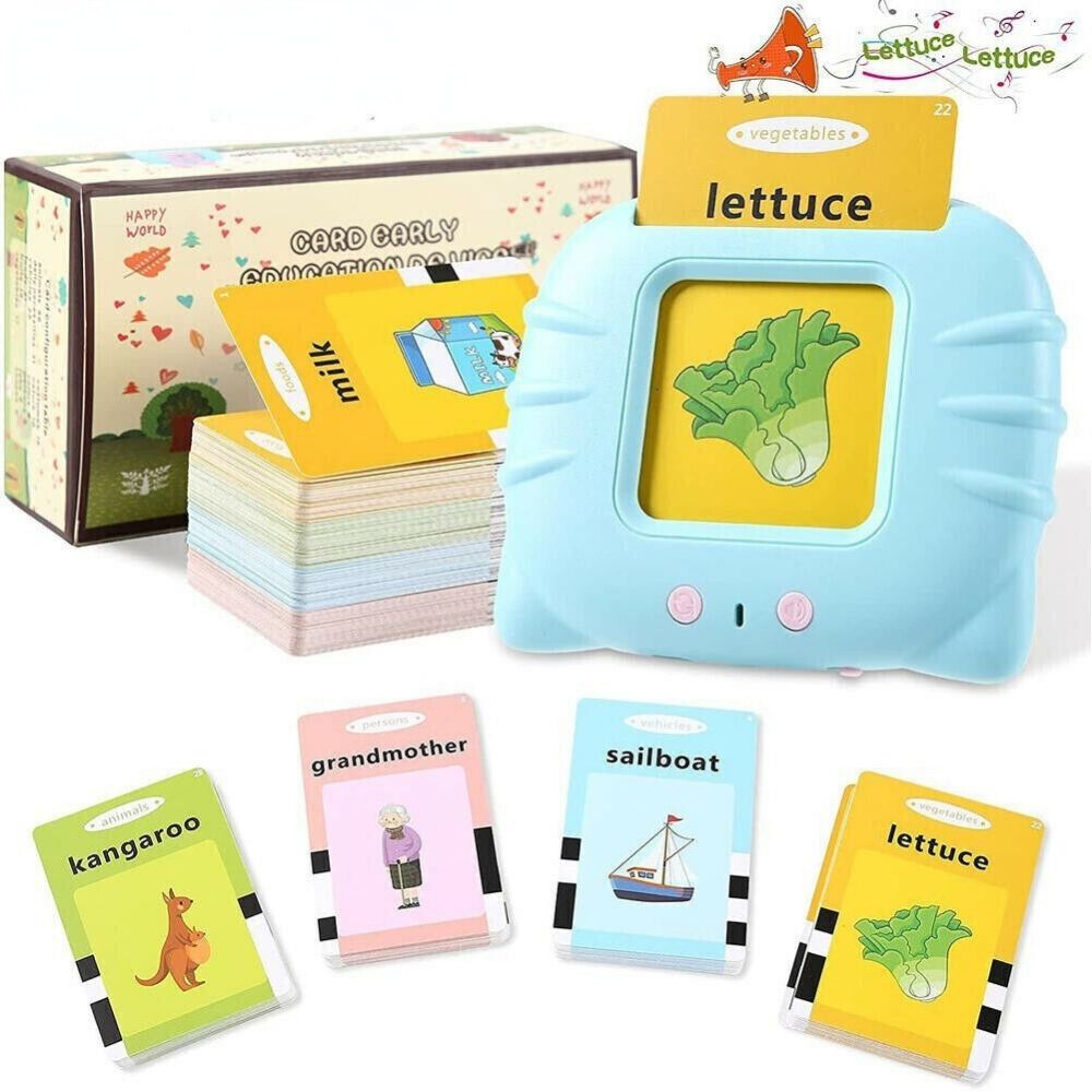 Early Language Development Safe & Durable Flash Cards 