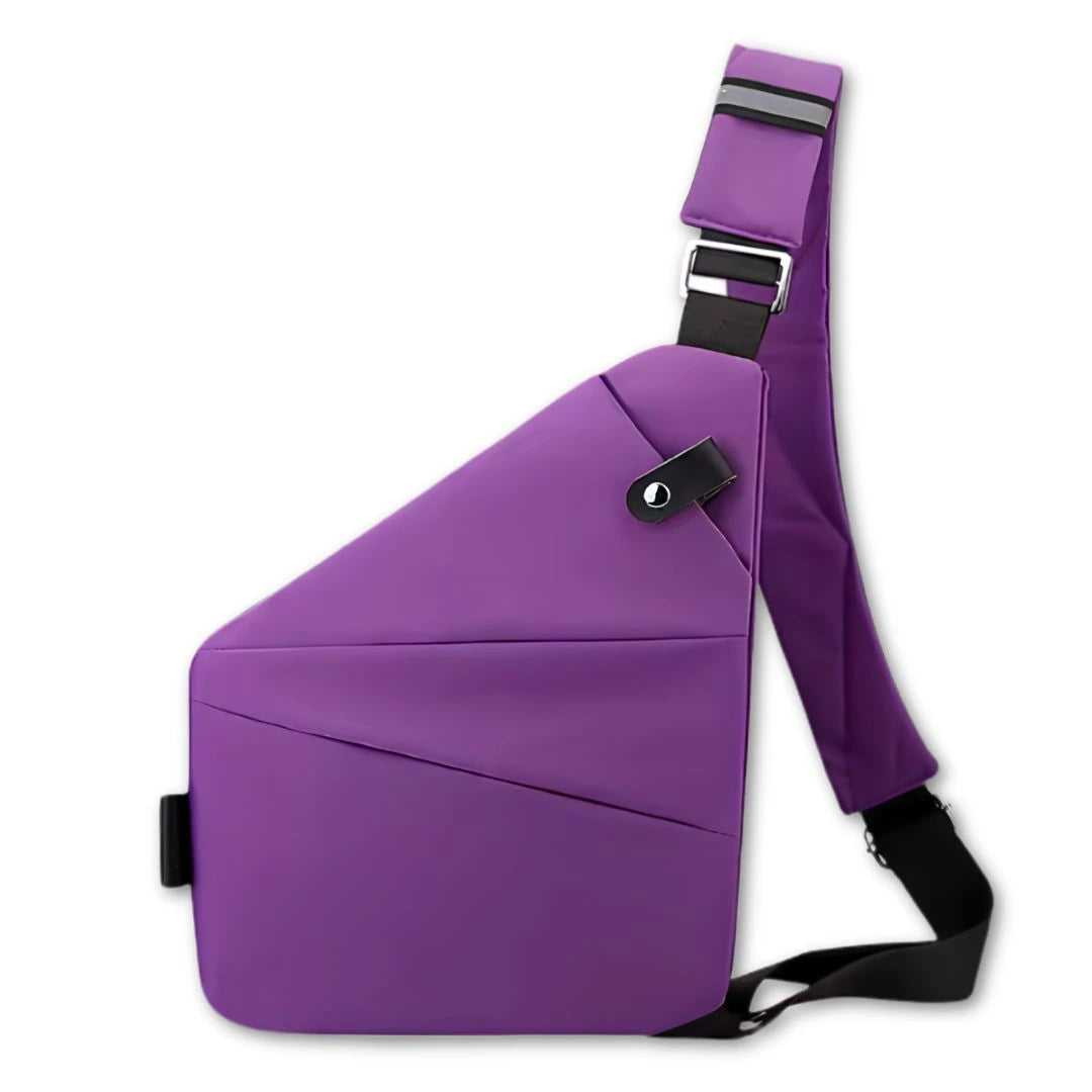 Australian owned anti theft crossbody bag with 30 day money back guarantee