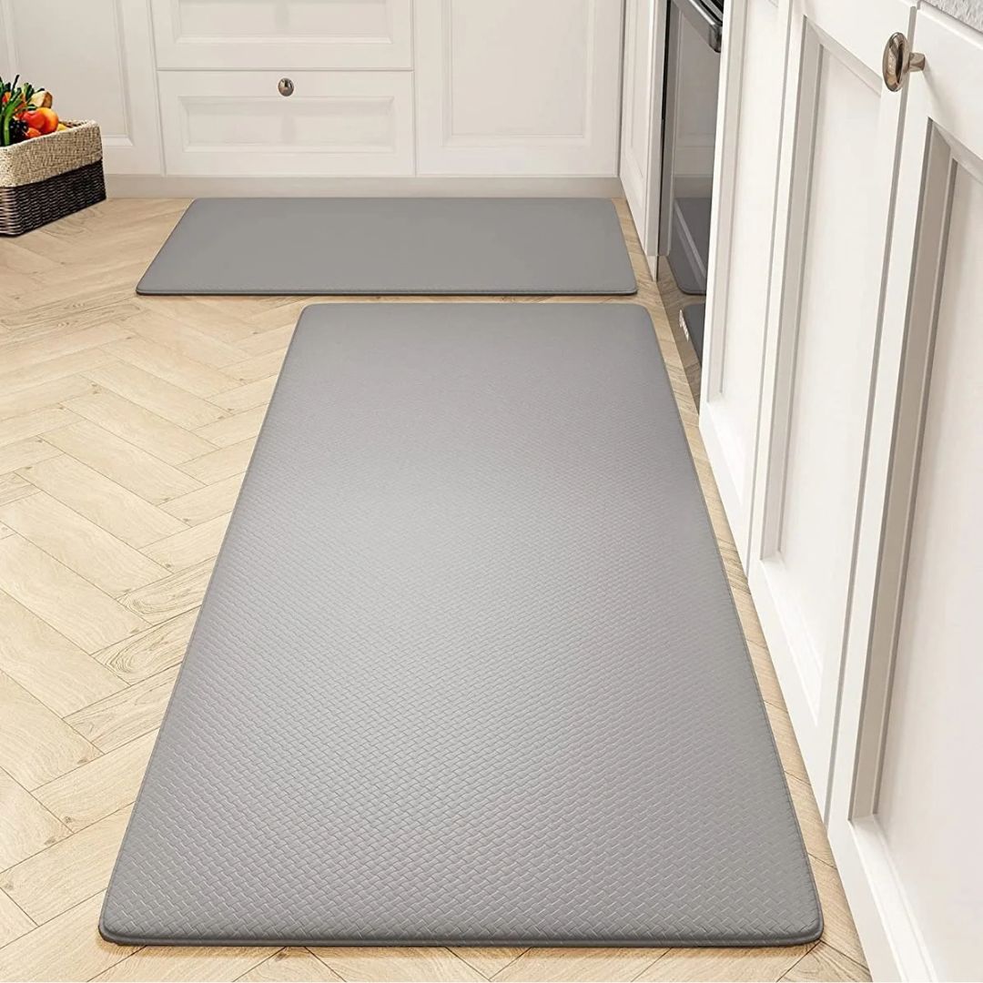 ComfortStep non slip floor mat used at standing desk in home office