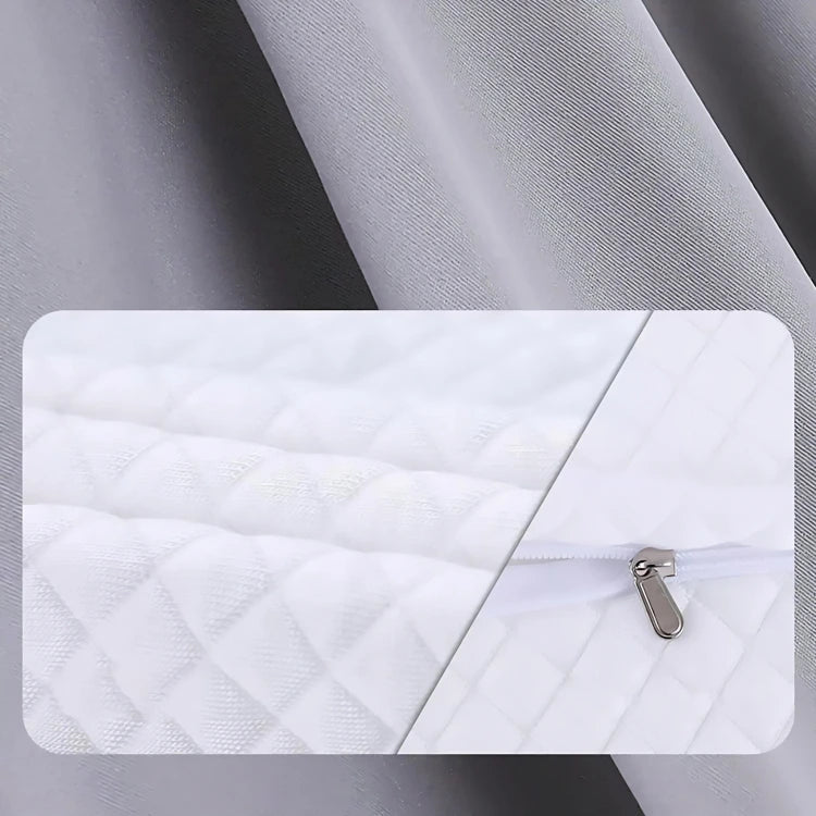 Memory foam contour pillow for side sleepers