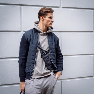 Secure travel bag with lockable zippers and hidden compartments