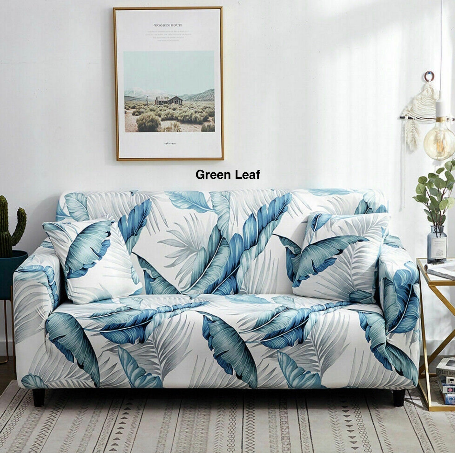 Close-up of wrinkle-free LuxeLounge fabric stretched on lounge

