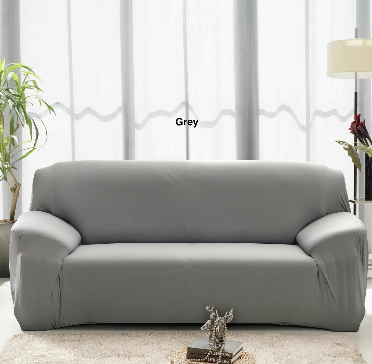 Anti-wrinkle and fade-resistant sofa cover for home décor upgrade

