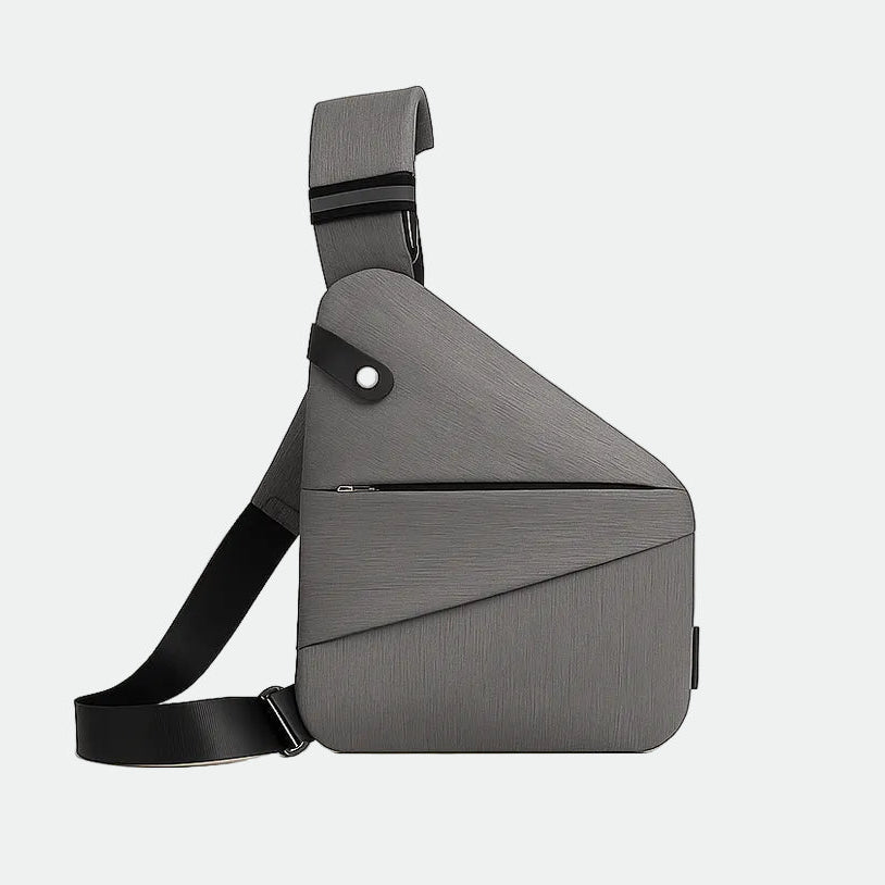 Slash-resistant strap on anti-theft travel bag