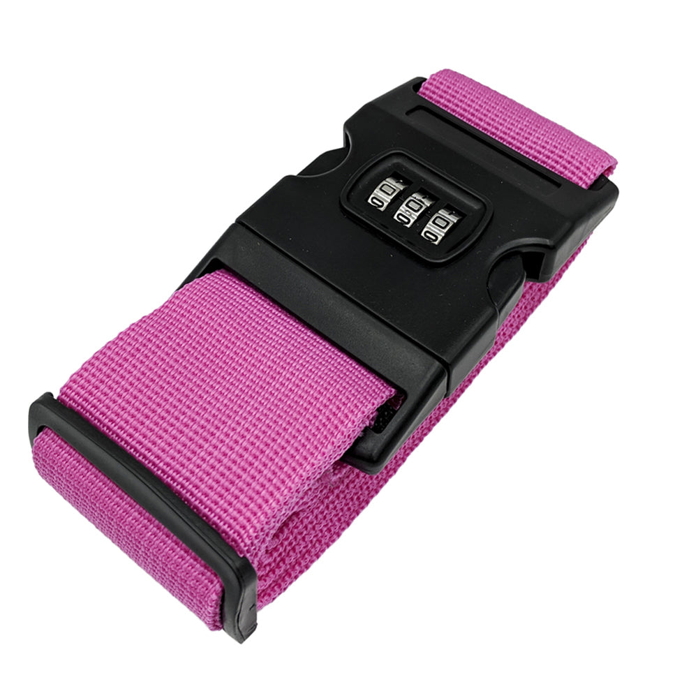 Lockable Travel Luggage Straps compared to unsecured suitcase