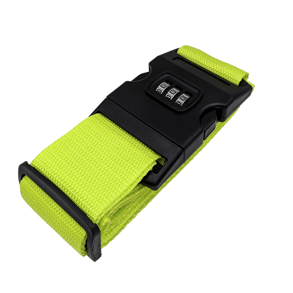 Lockable Travel Luggage Straps wide 5cm strap for extra hold