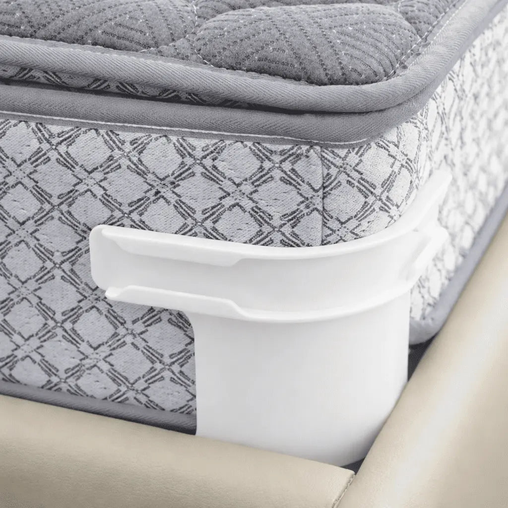 Non-slip sheet holders preventing doona and sheets from bunching during sleep