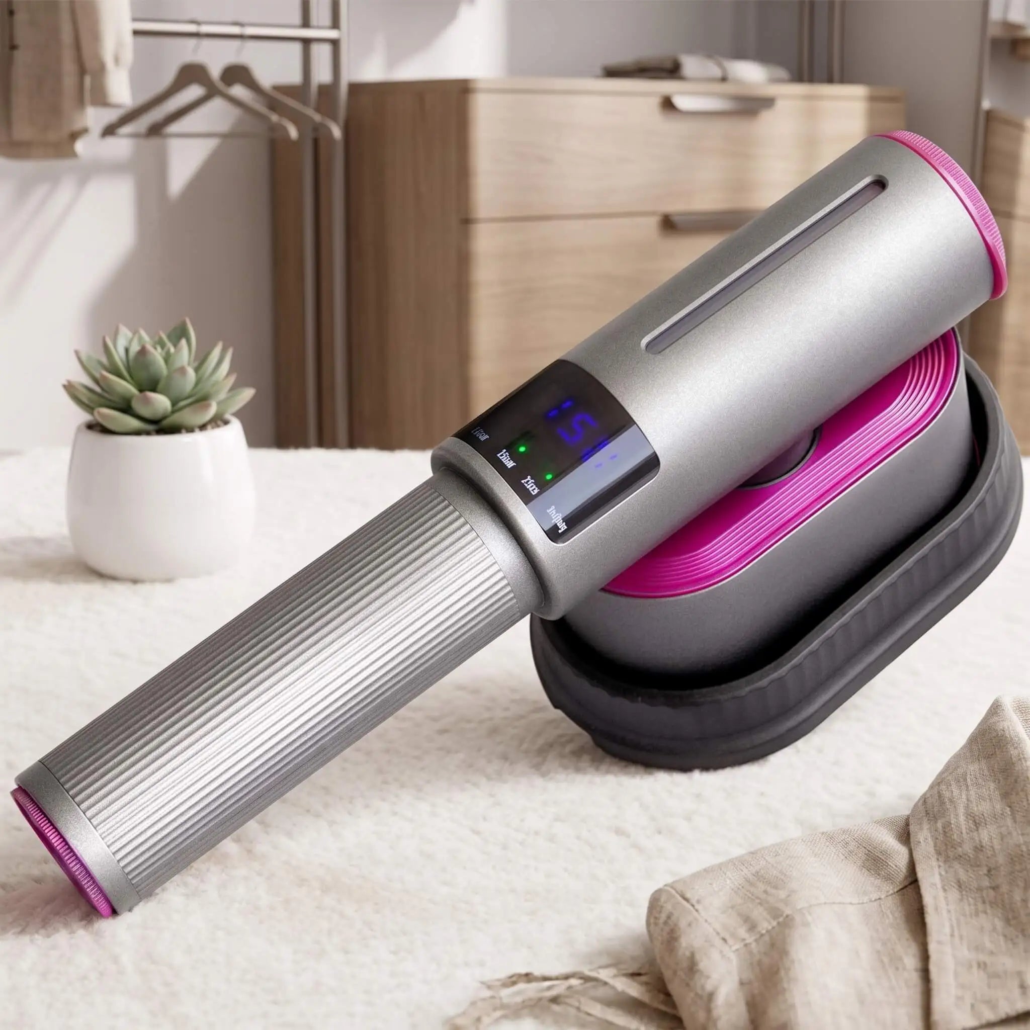 ProPress travel iron and steamer 2 in 1 heating up in 30 seconds