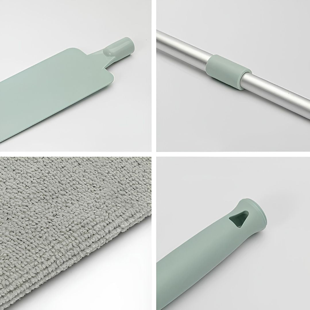 Under appliance cleaning tool with long handle for cleaning without bending down