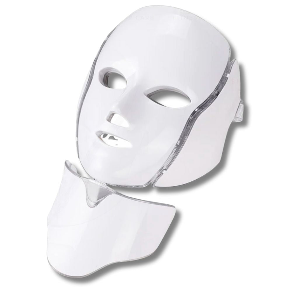 LuxeGlow 7-in-1 LED Face & Neck Mask