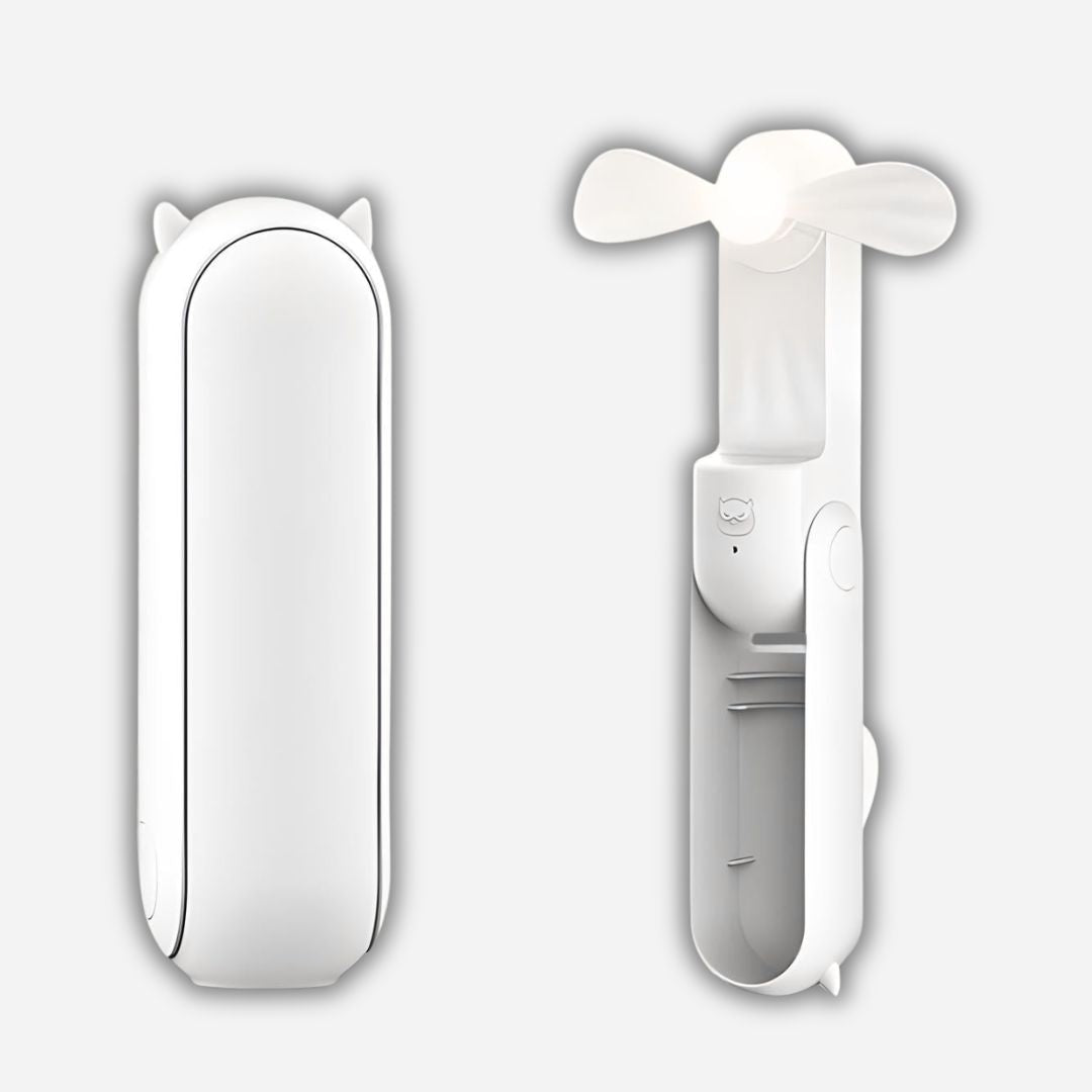 travel fan with built in power bank travel gadgets & accessories 3-in-1 Pocket Travel Fan