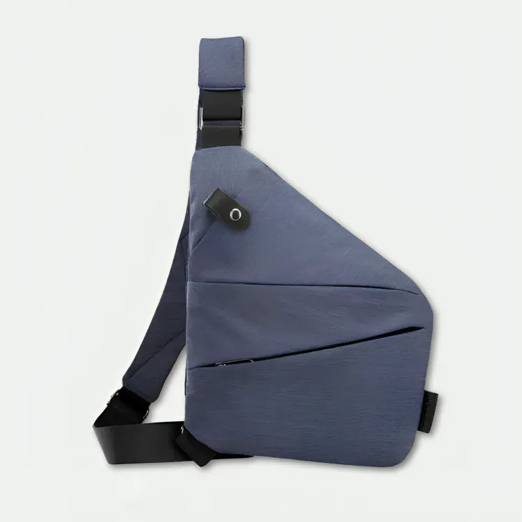 Anti-theft sling bag with multiple compartments