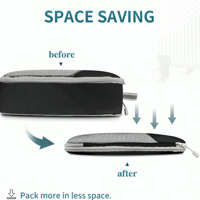 Lightweight durable packing cubes for travel and holidays