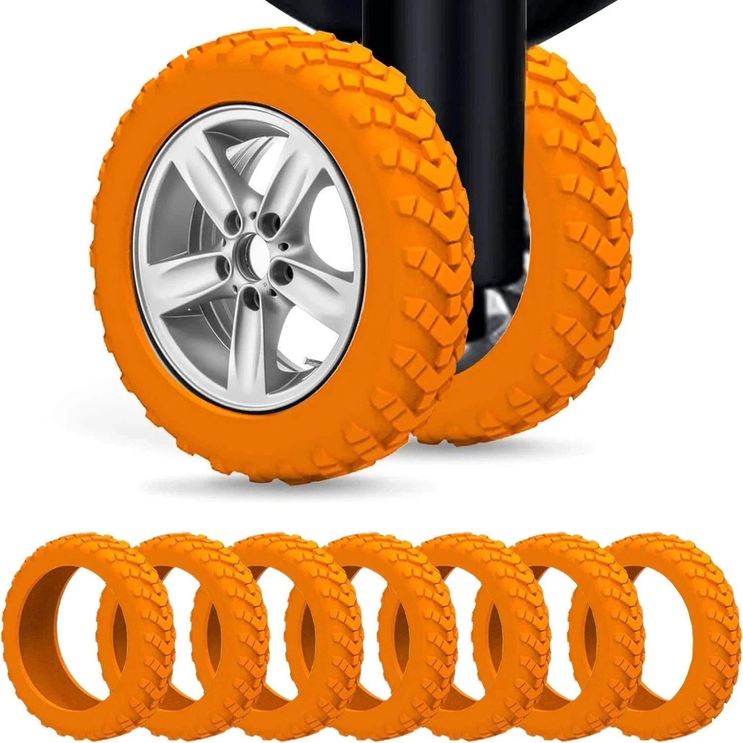 Best suitcase wheel covers Australia stretchy silicone fit