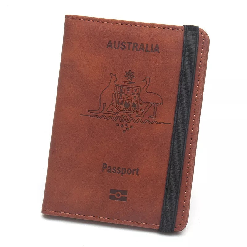 Simplify Australia travel passport wallet keeping documents organised