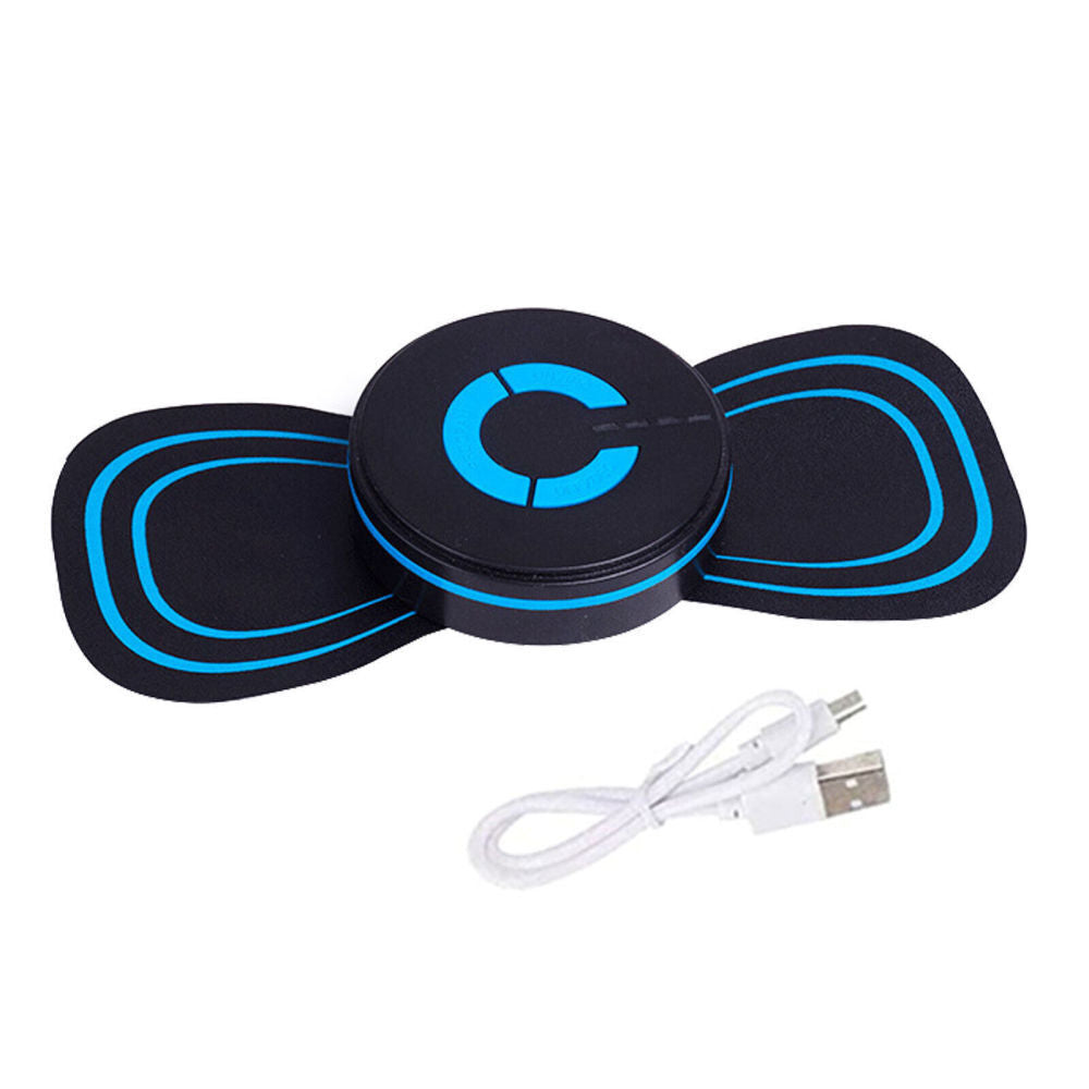 Compact muscle stimulator for sore muscles and tension

